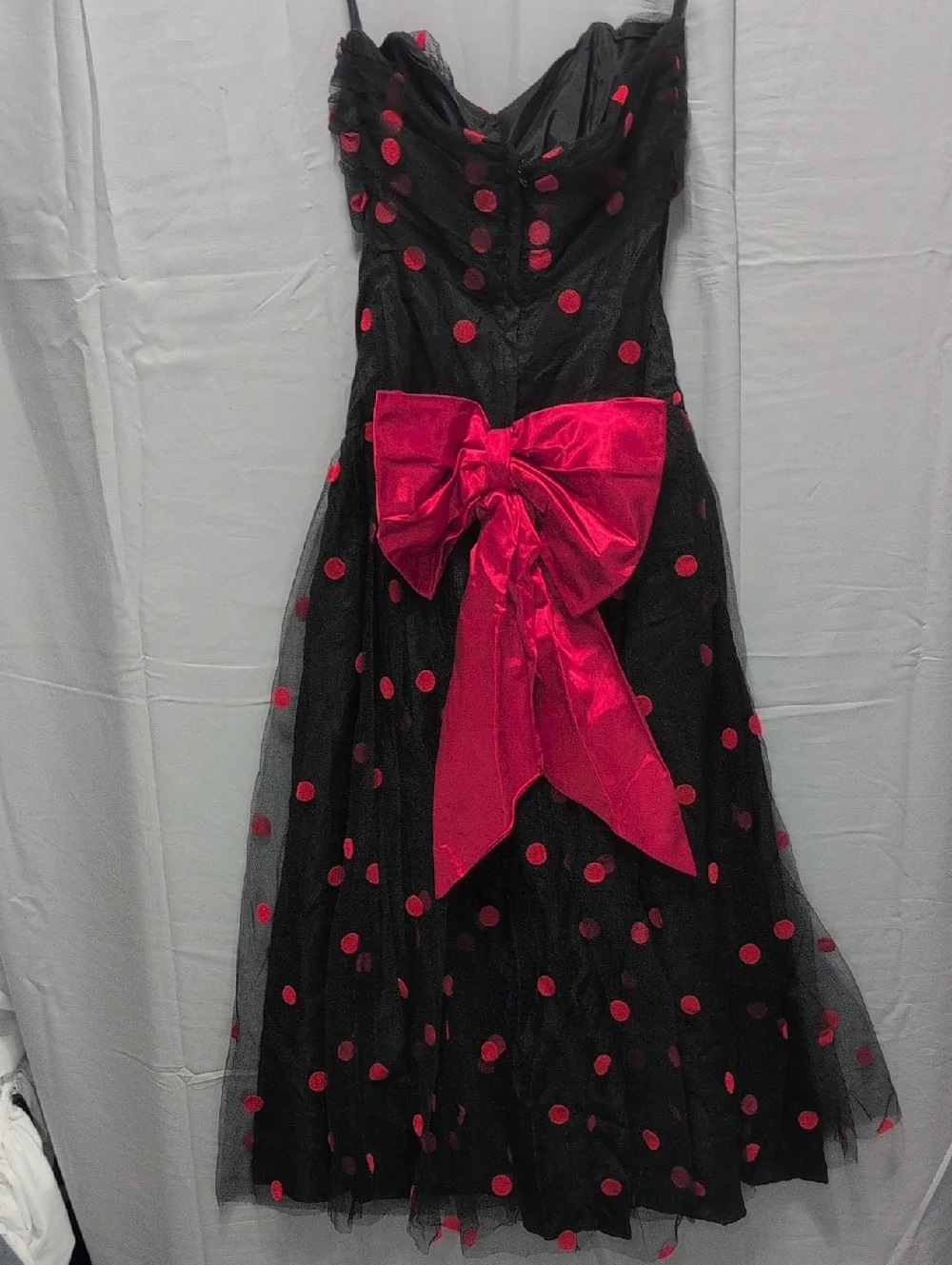 Vintage After Five strapless dress by Julie Duroche - Picture 4 of 8